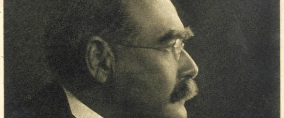 English writer, Rudyard Kipling (1865-1936)